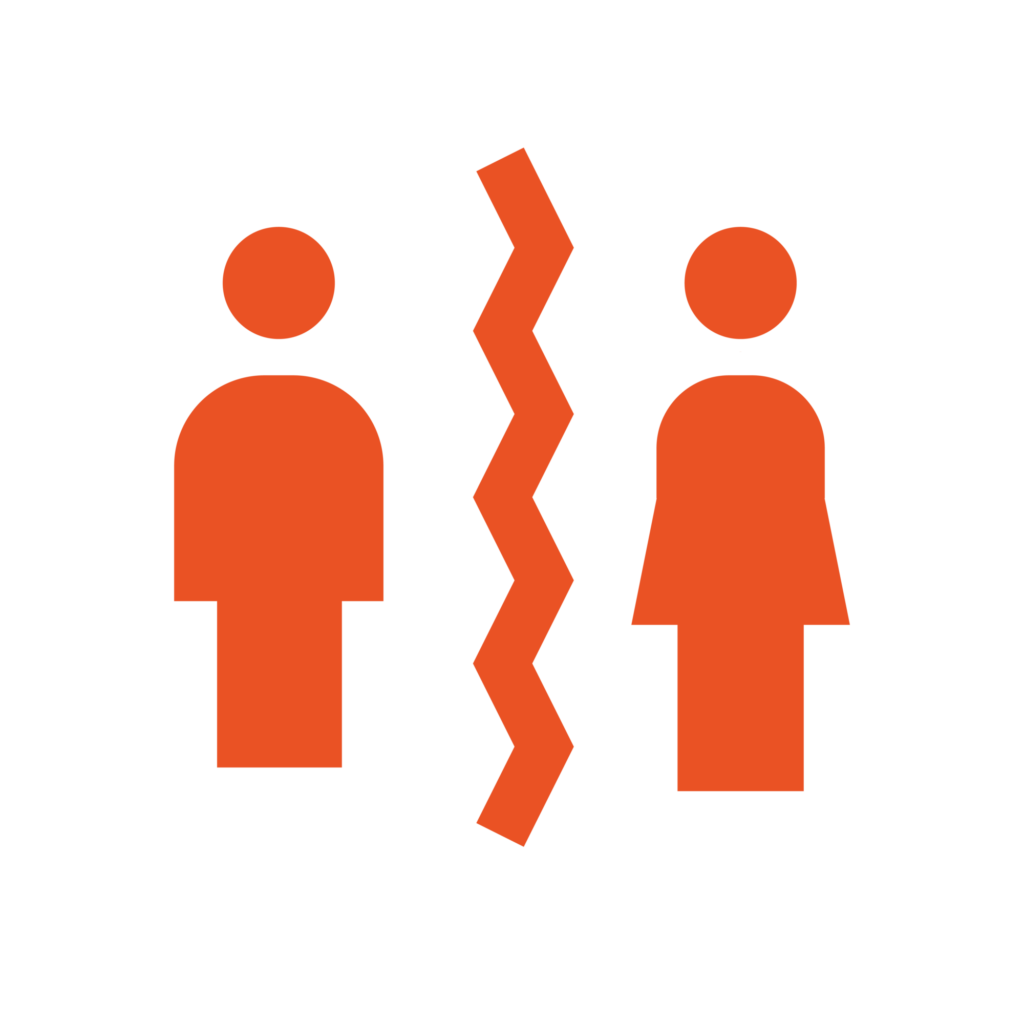 pictogramme divorce