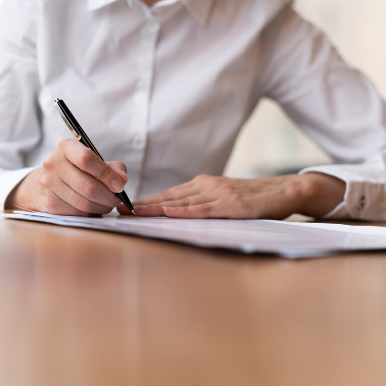 Personne signant un mandat de protection future