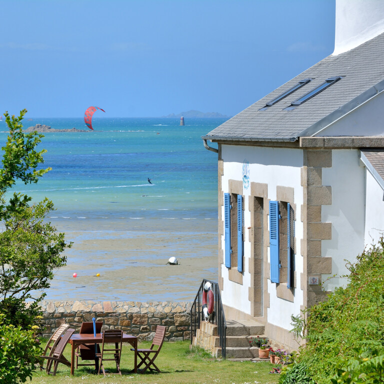 Maison secondaire au bord de la mer